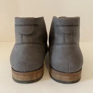 HAWKER RYE Mens Grey Chukka Lace Up Winter Suede Boots 10.5 RYE Gray Boots for Men | Mercari main image 4
